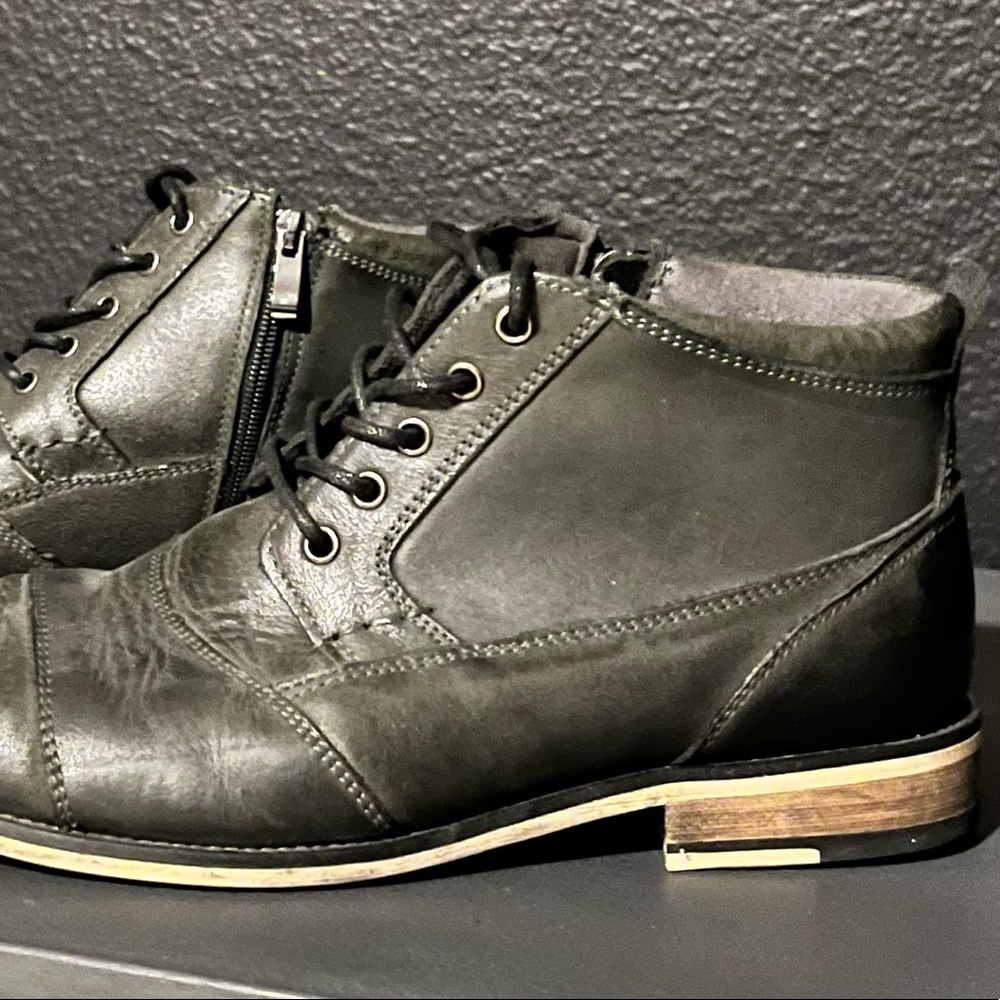 Real Leather Steve Madden Boots